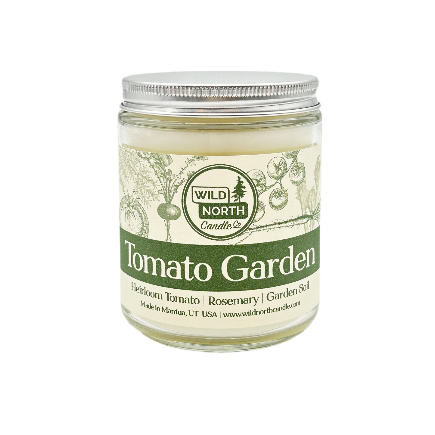 Tomato Garden Soy Blend Wax Candle