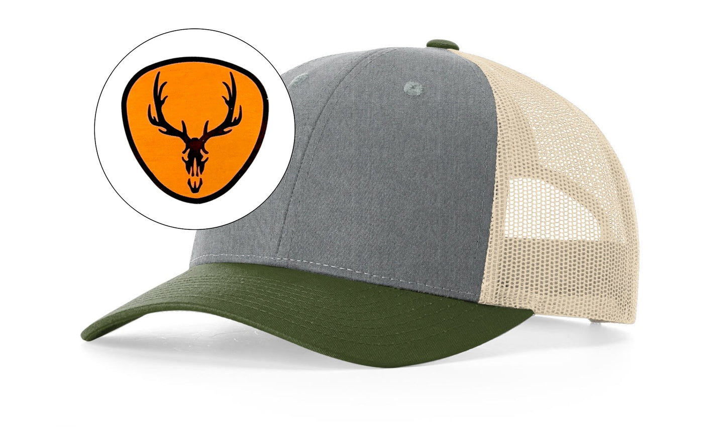Richardson™ 115 Leather Patch Trucker Hat
