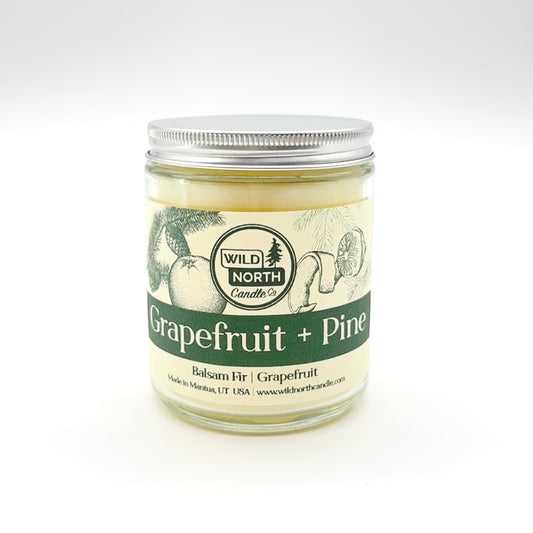 Grapefuit + Pine Soy Blend Wax Candle
