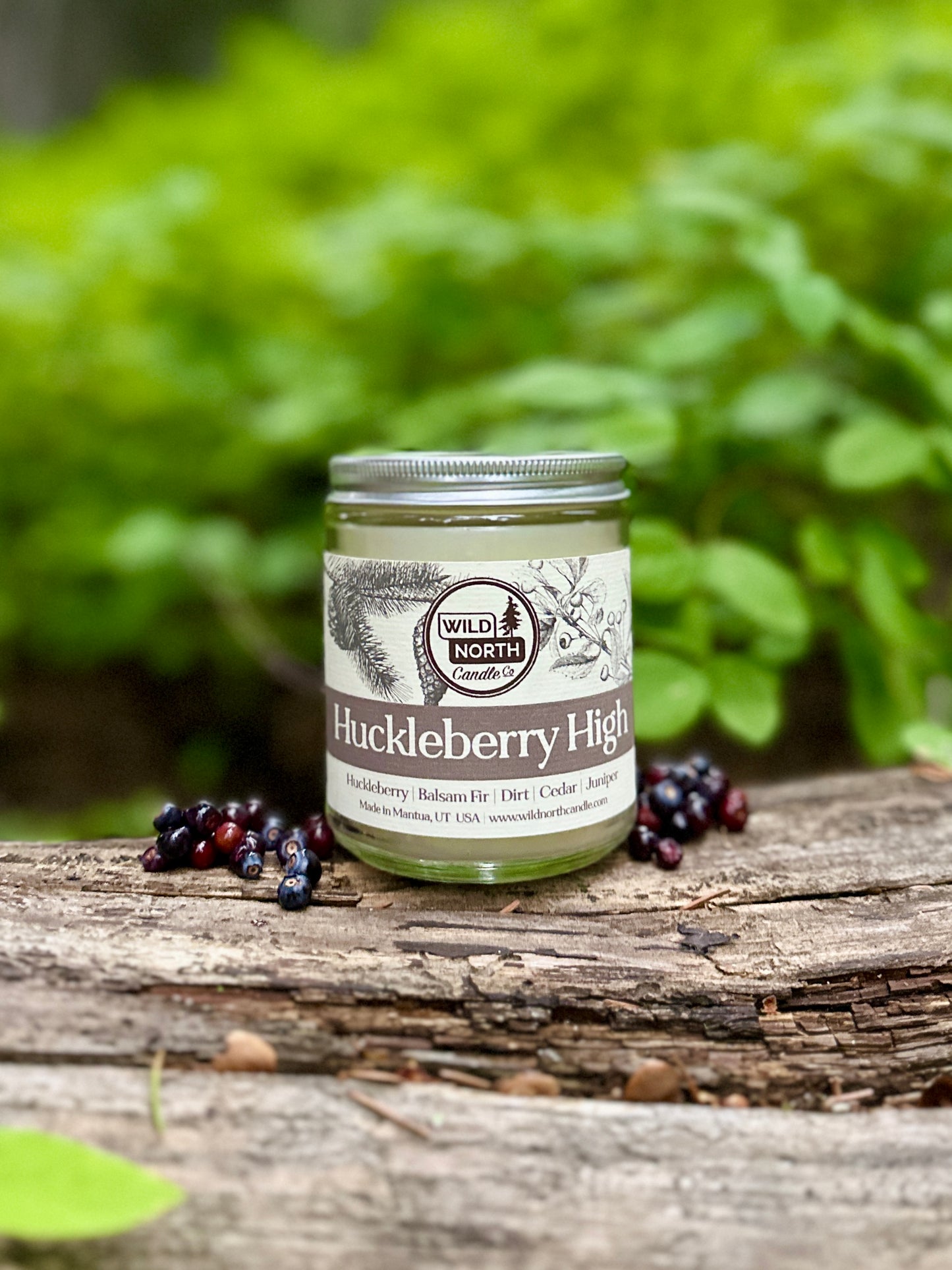 Huckleberry High Soy Blend Wax Candle