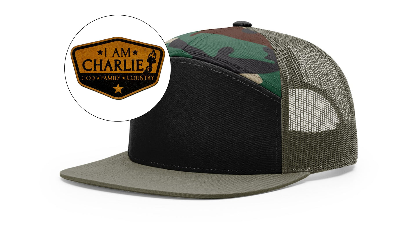 Richardson™ 168 Leather Patch Trucker Hat