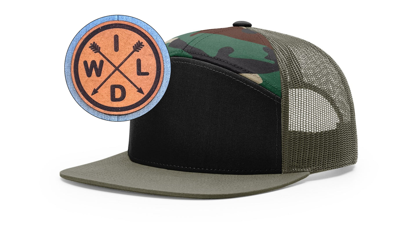 Richardson™ 168 Leather Patch Trucker Hat