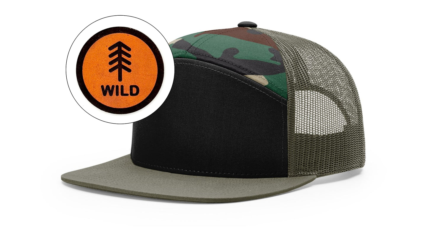 Richardson™ 168 Leather Patch Trucker Hat
