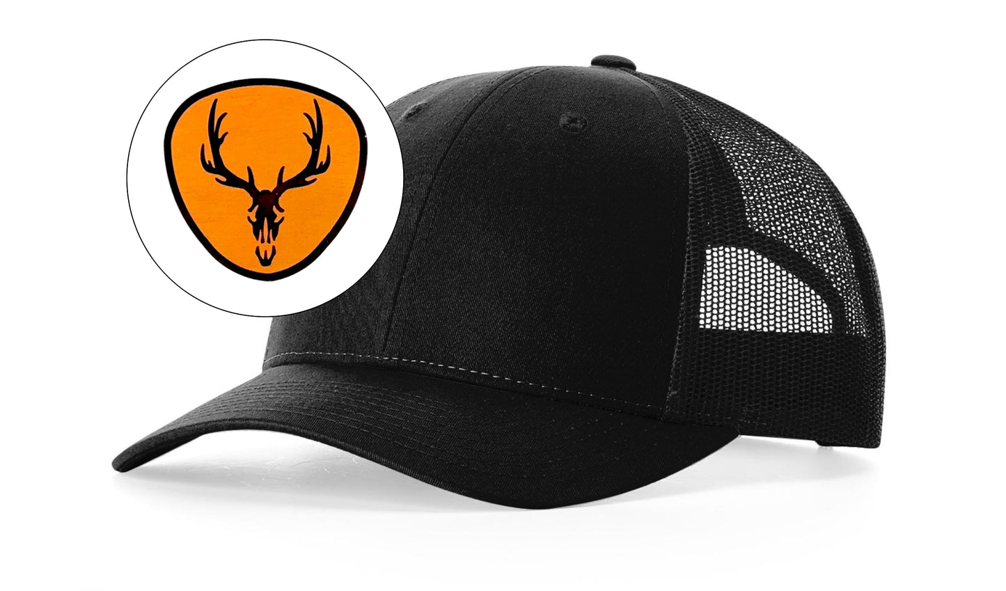 Richardson™ 115 Leather Patch Trucker Hat