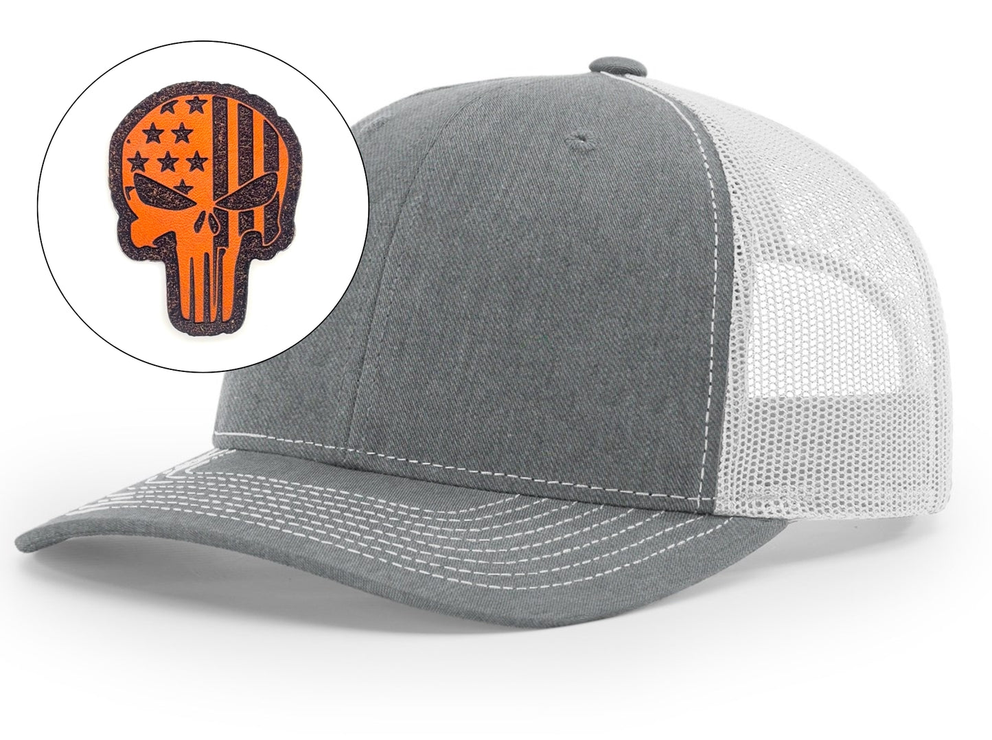 Richardson™ 112 Leather Patch Trucker Hat
