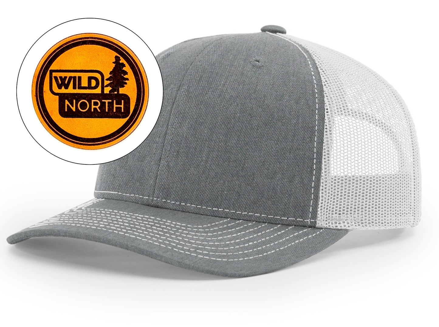 Richardson™ 112 Leather Patch Trucker Hat