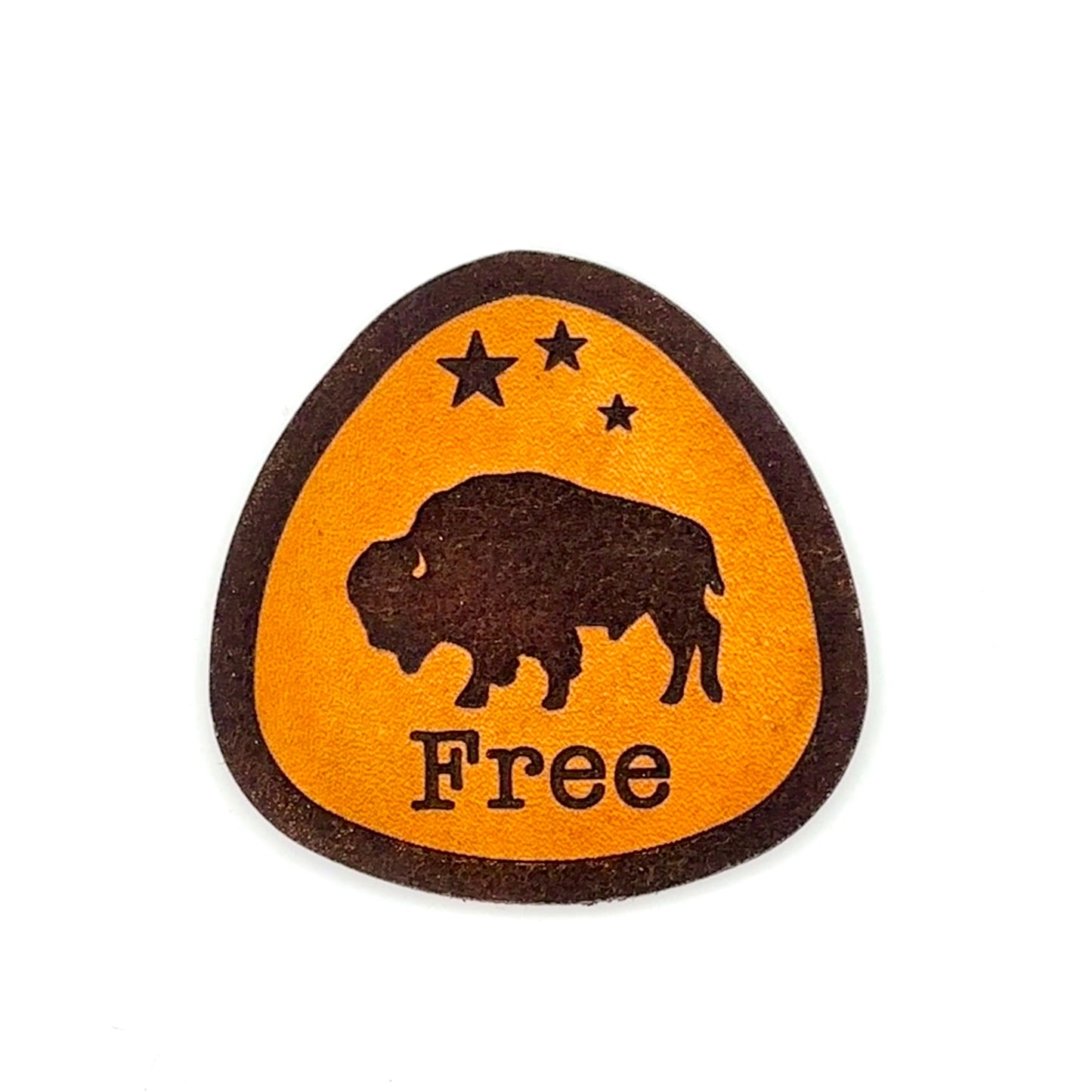 Richardson™ 112 - Navy/Caramel Snapback Hat With Premium Leather Patches