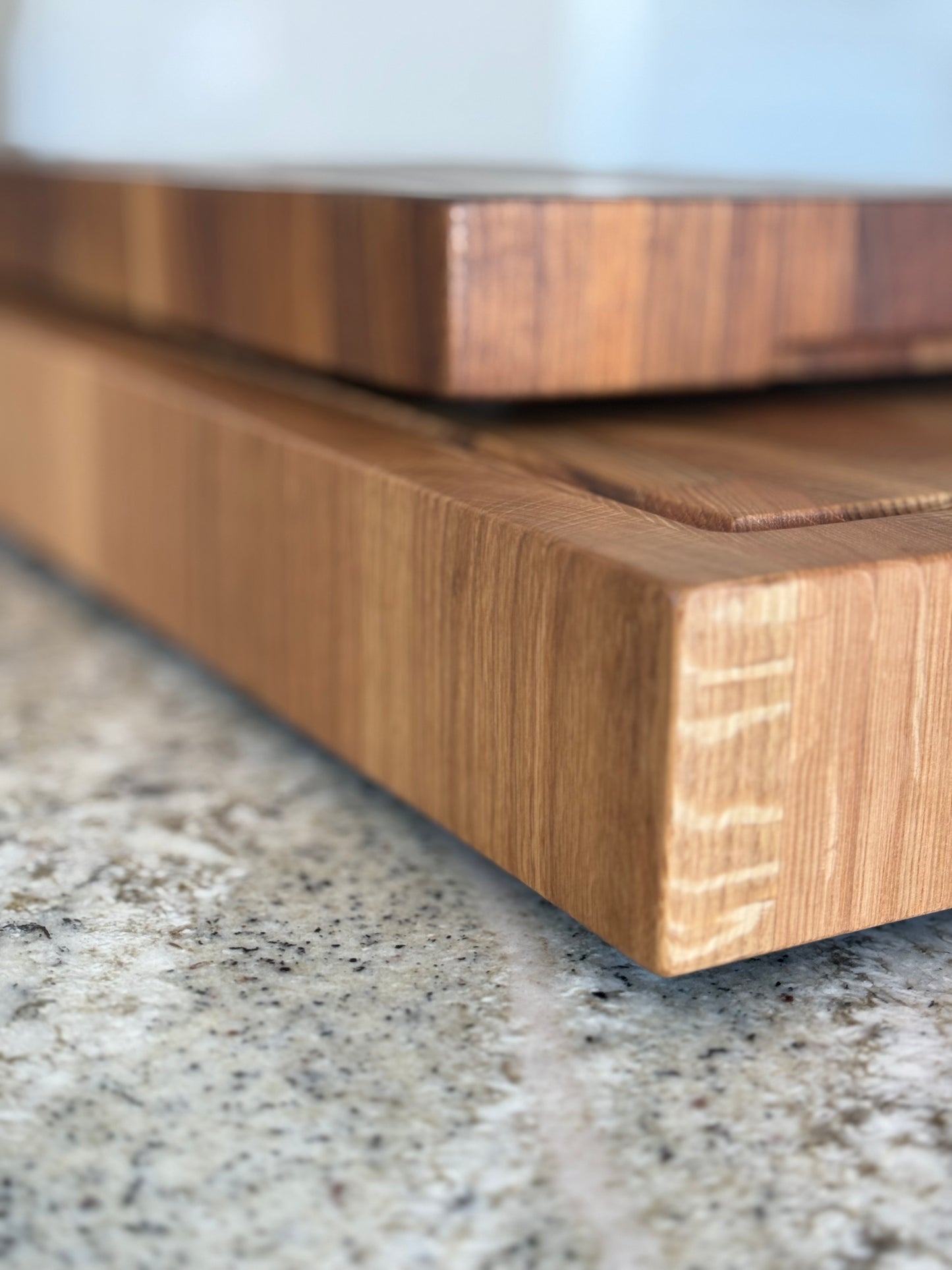 Extra large end grain cutting board