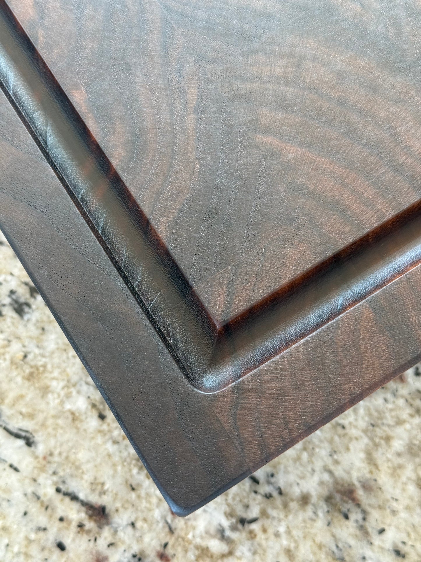 Extra large end grain cutting board