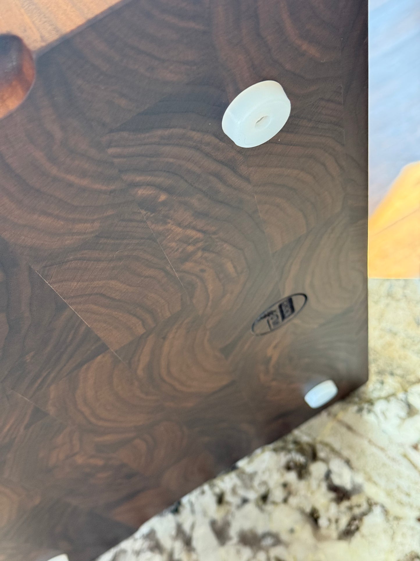 Extra large end grain cutting board