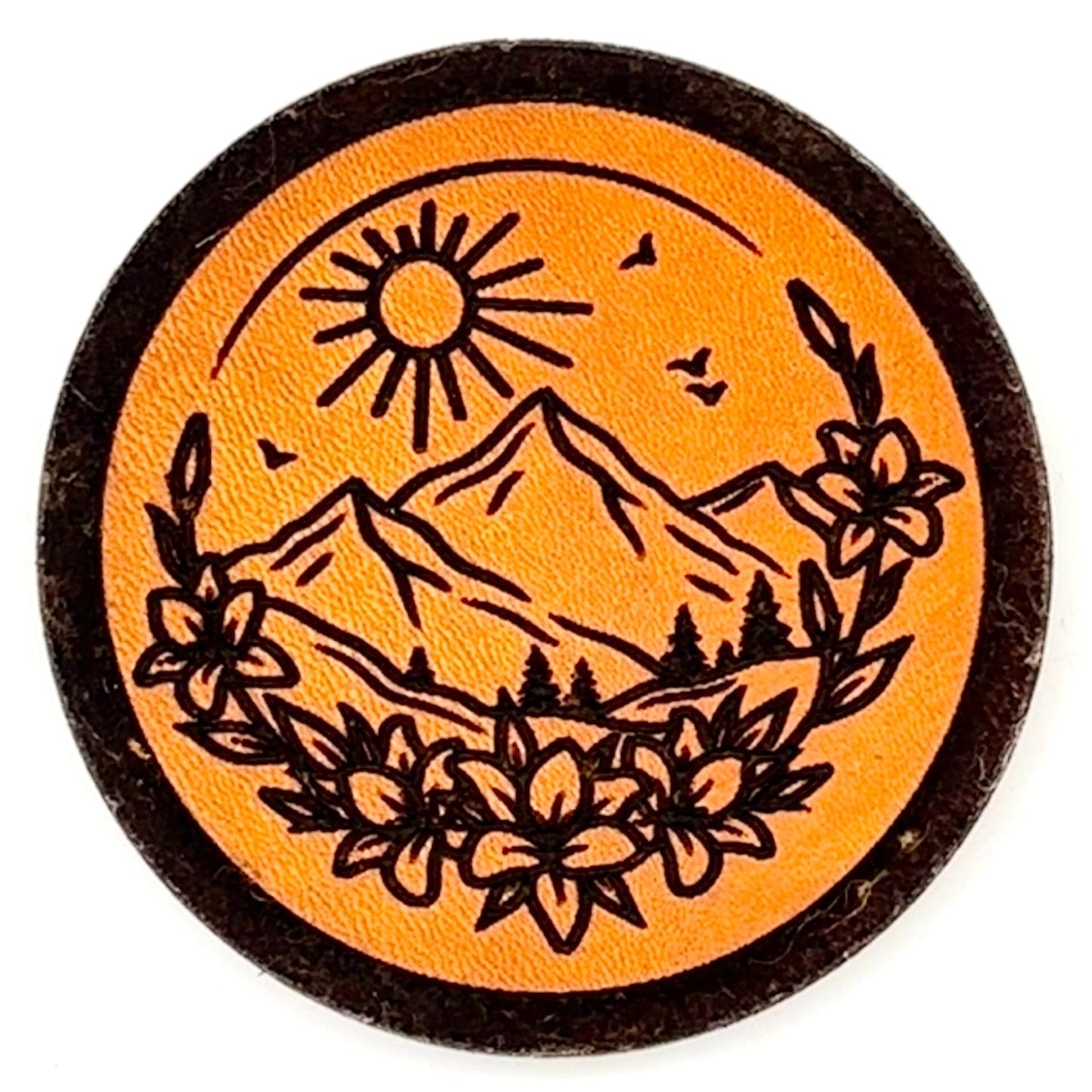 Zapped Blackhawk Leather Patch Trucker Hat