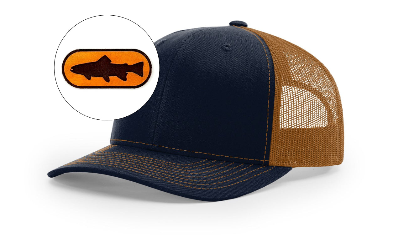 Richardson™ 112 Leather Patch Trucker Hat