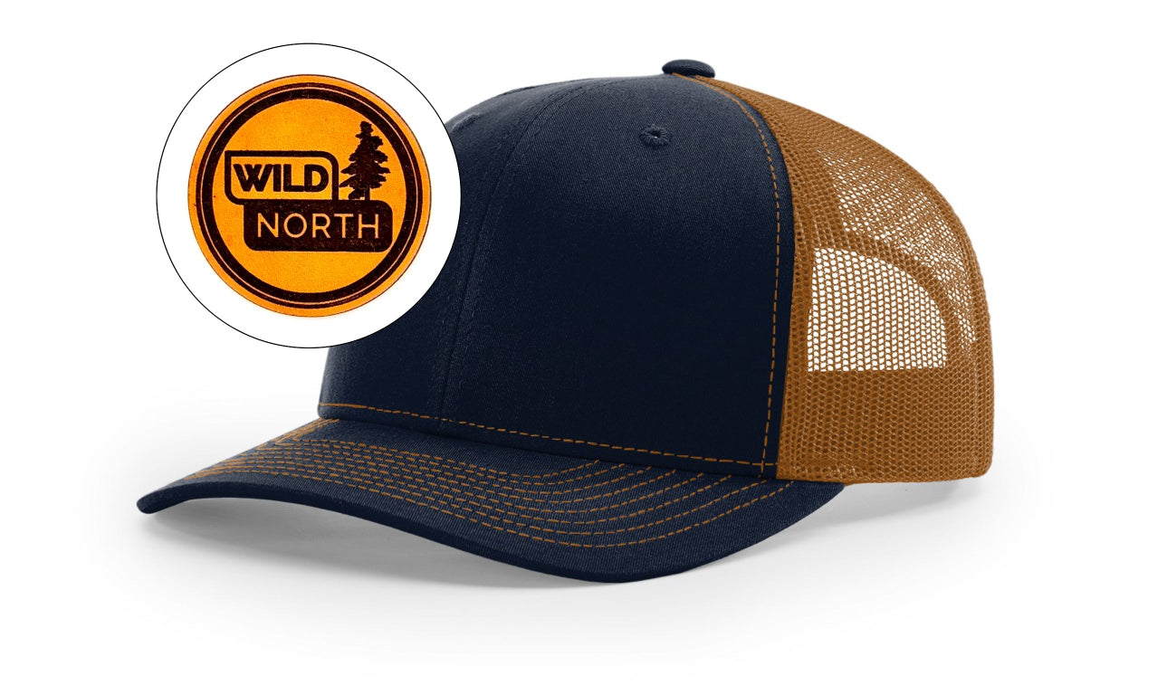 Richardson™ 112 Leather Patch Trucker Hat