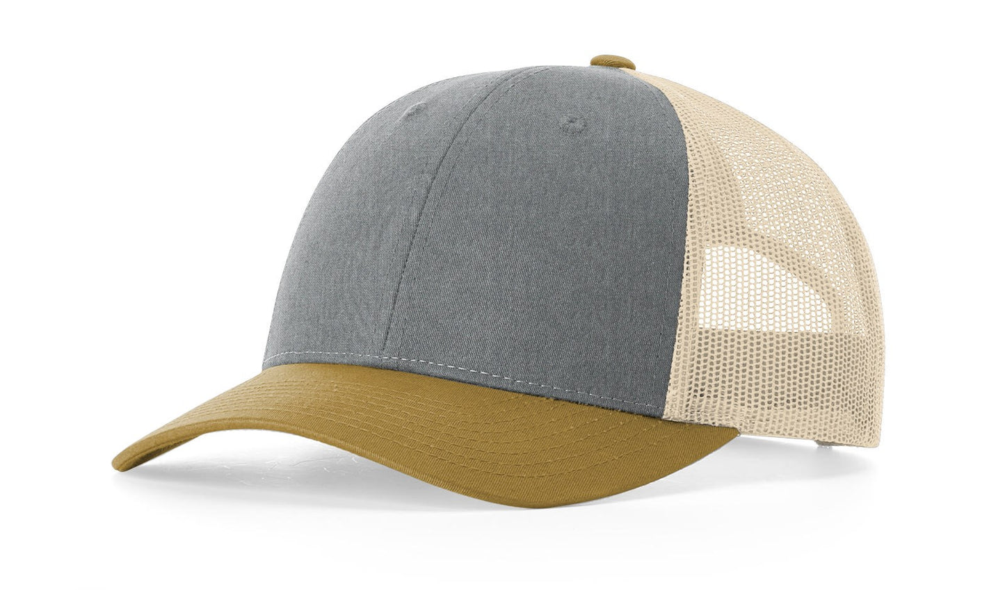 Richardson™ 115 Leather Patch Trucker Hat