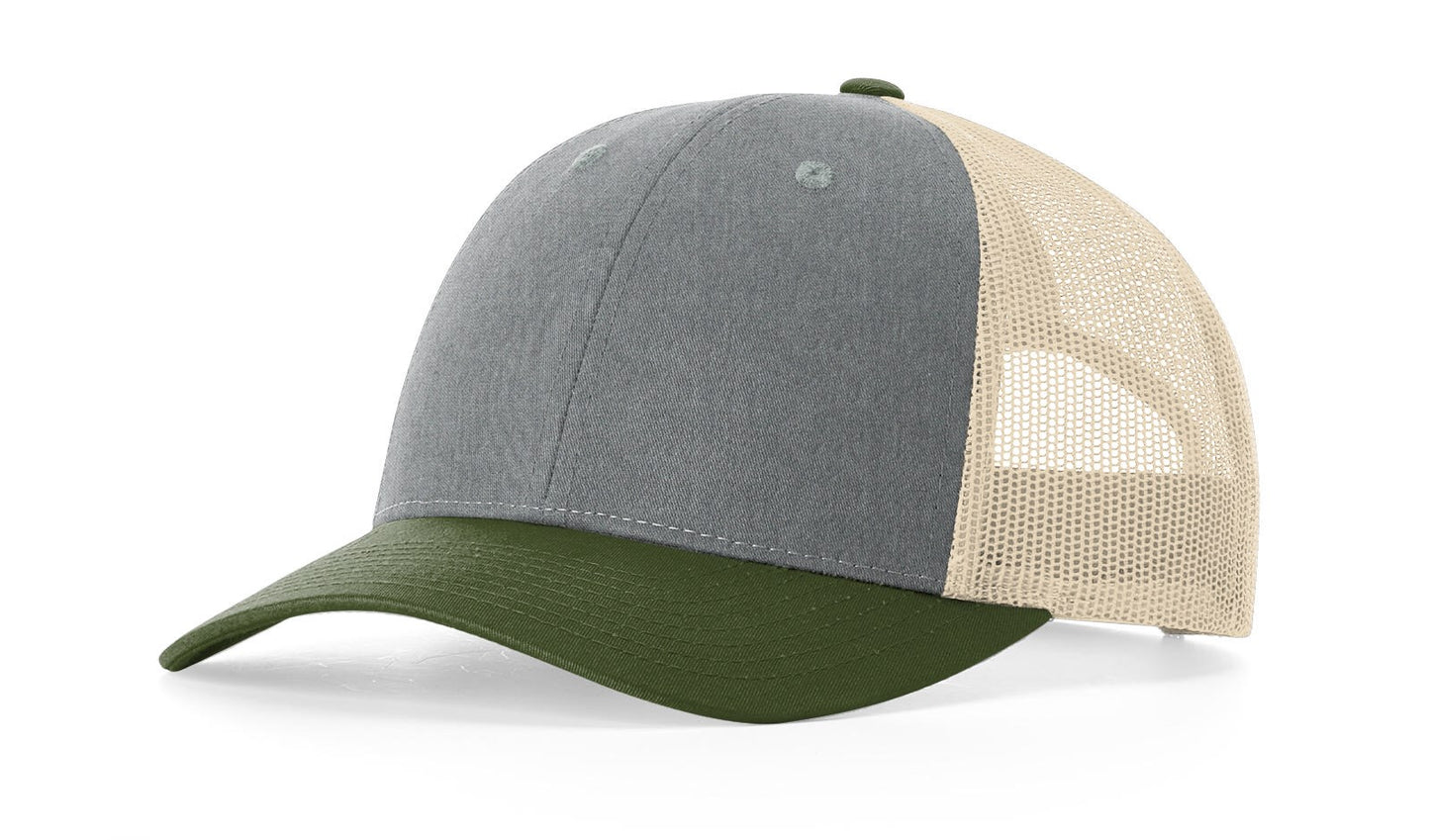 Richardson™ 115 Leather Patch Trucker Hat