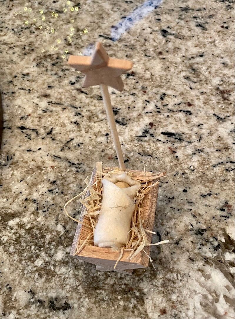 Advent candle wreath