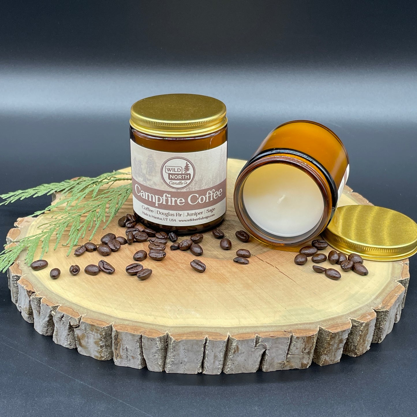 Campfire Coffee Soy Blend Wax Candle