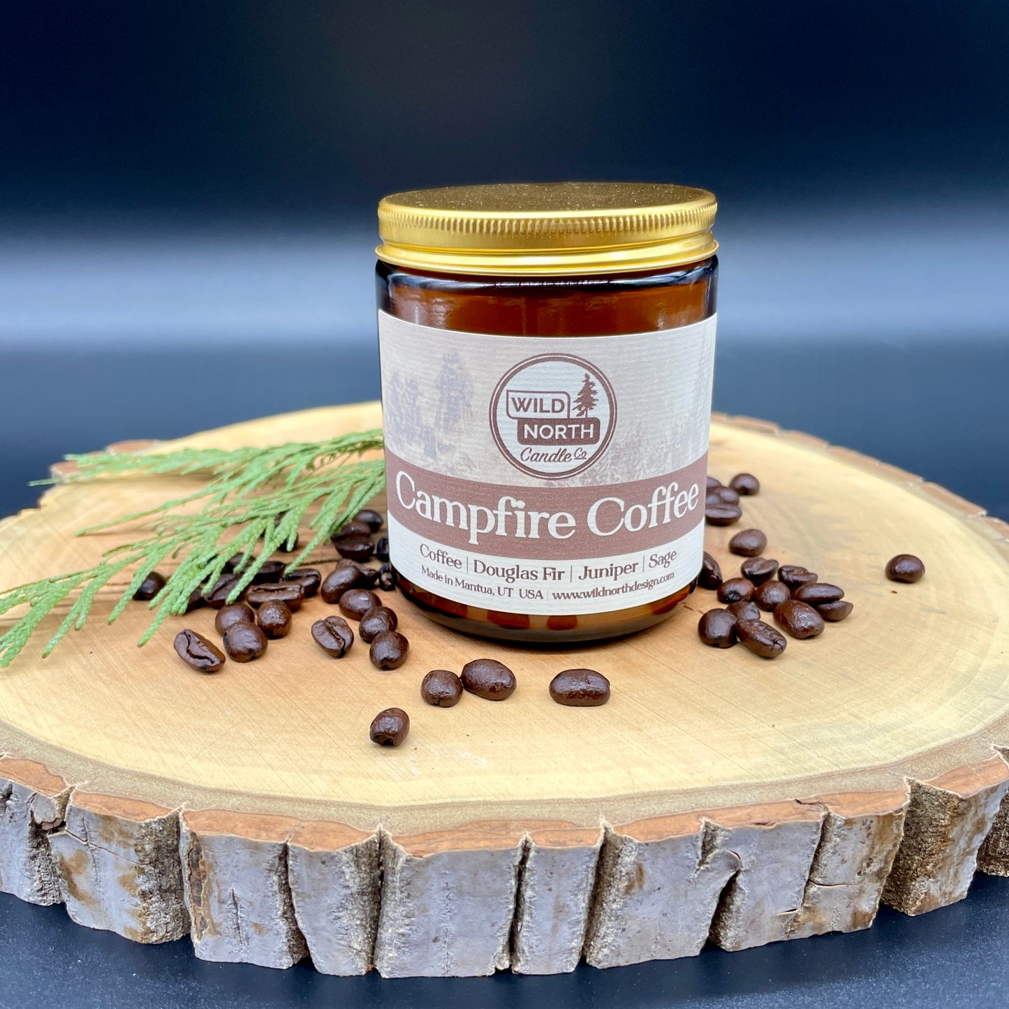 Campfire Coffee Soy Blend Wax Candle