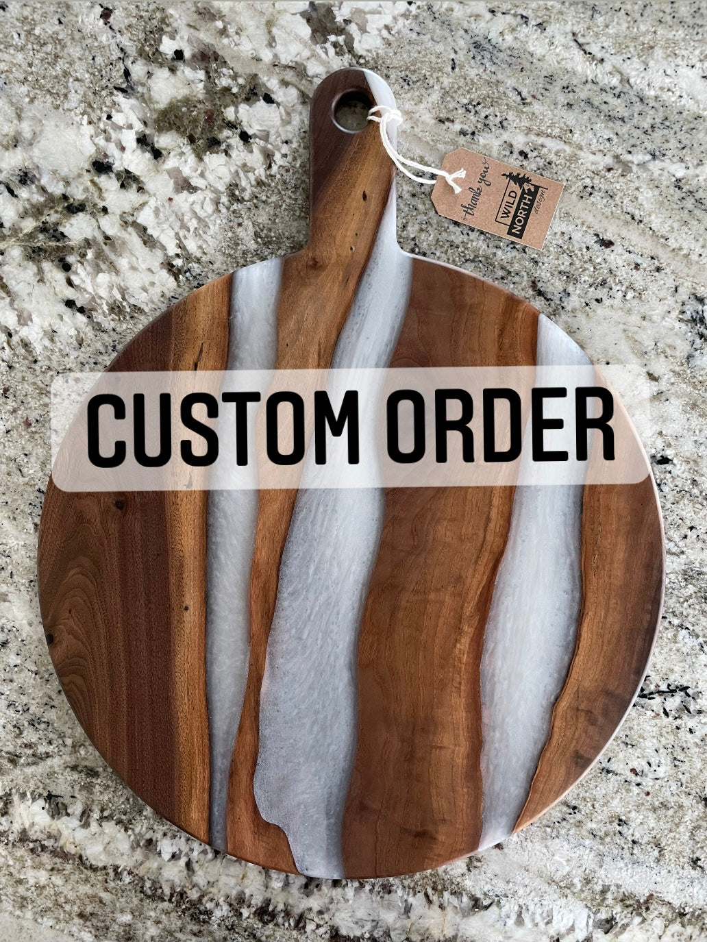 Custom Order Boards and Bath Trays