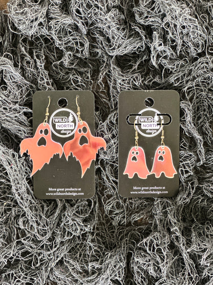 Ghost Halloween earrings