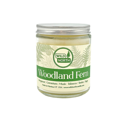 Woodland Fern Soy Blend Wax Candle