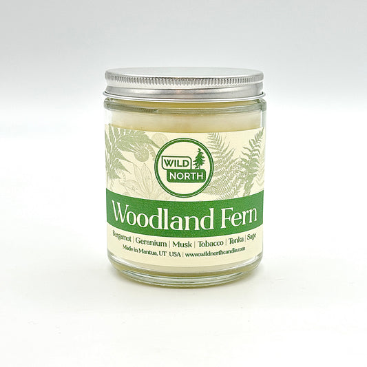 Woodland Fern Soy Blend Wax Candle