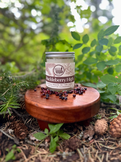 Huckleberry High Soy Blend Wax Candle