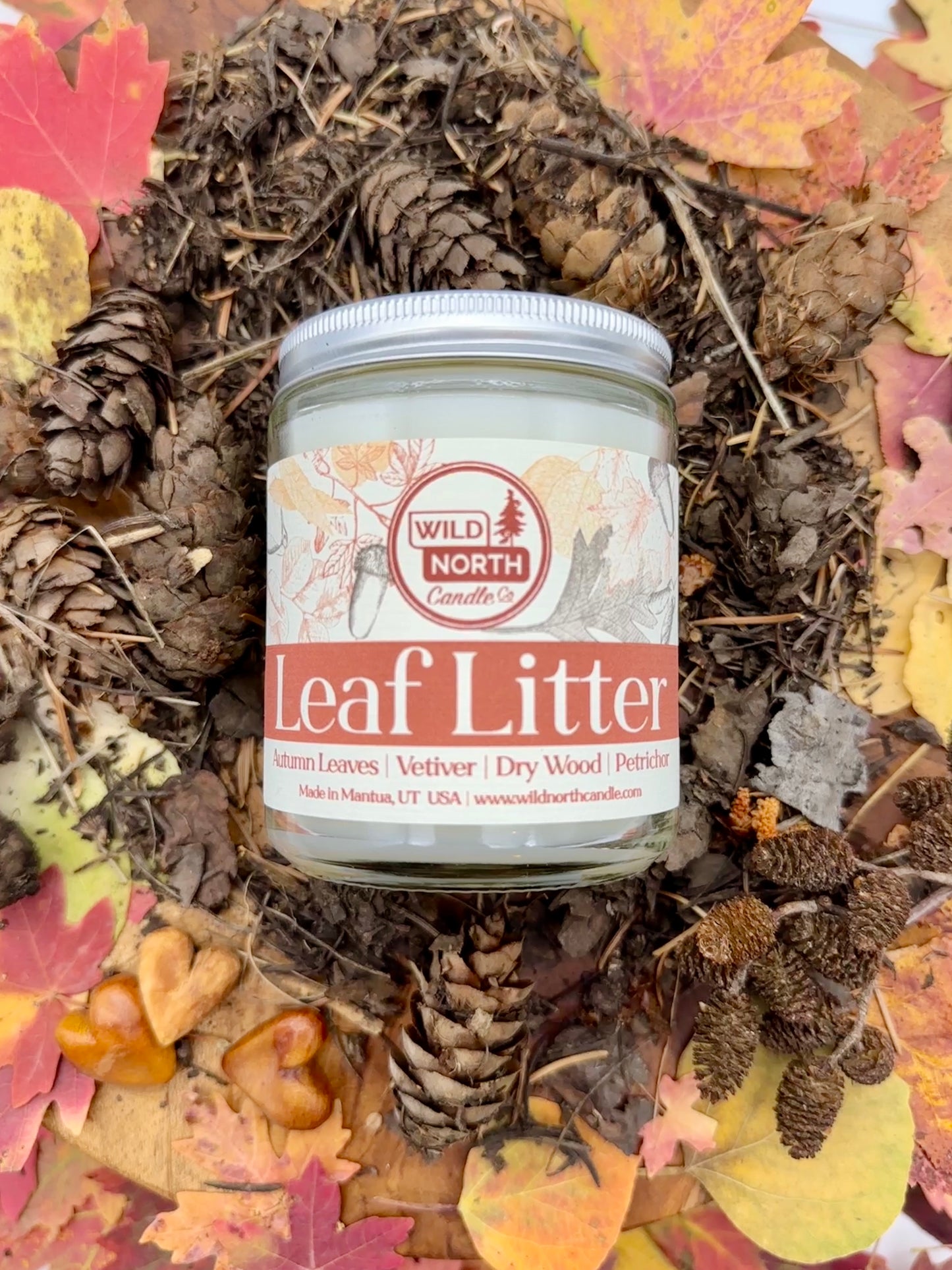 Leaf Litter Soy Blend Wax Candle
