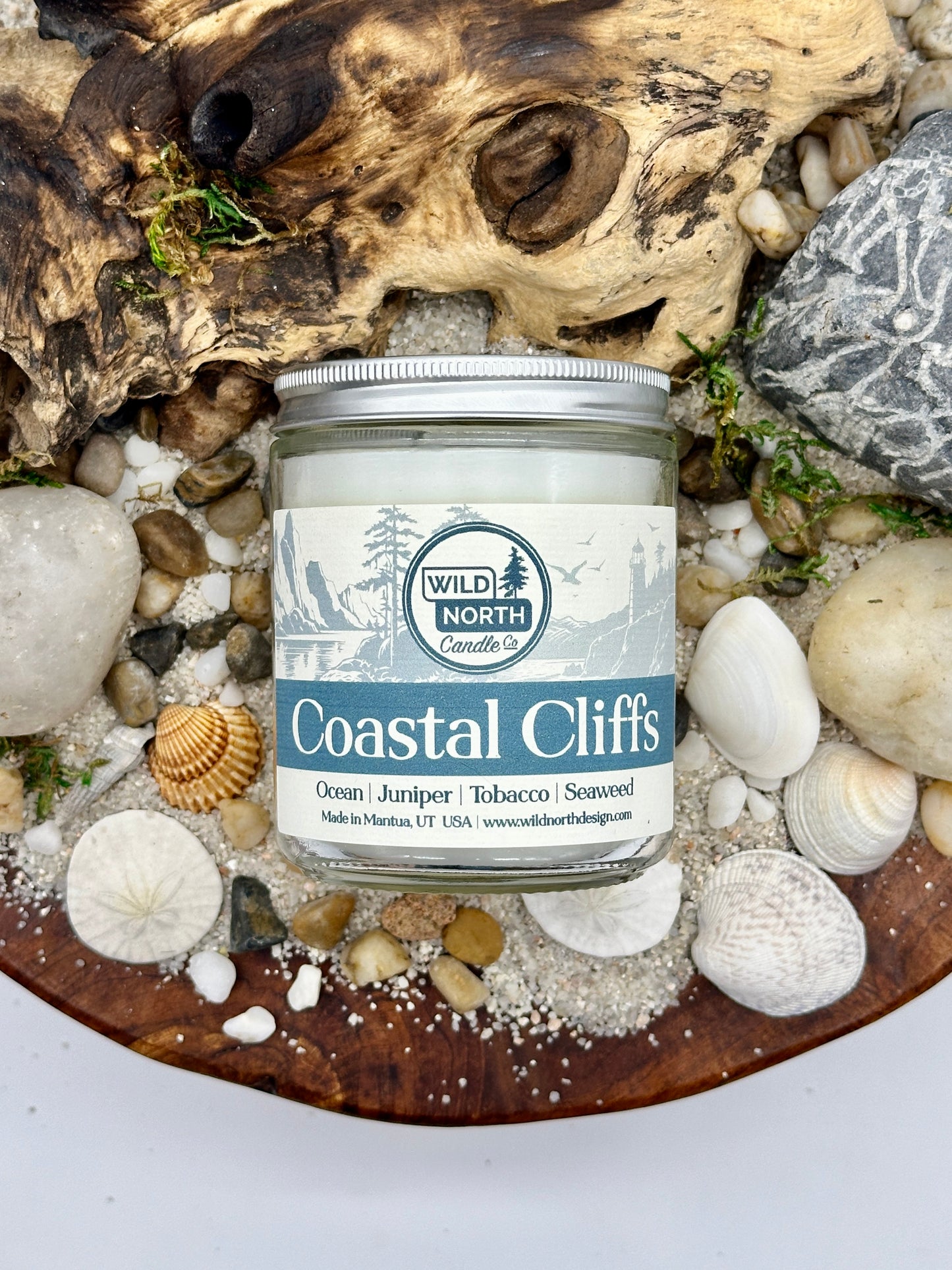 Coastal Cliffs Soy Blend Wax Candle