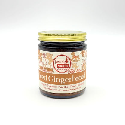 Iced Gingerbread Soy Blend Wax Candle