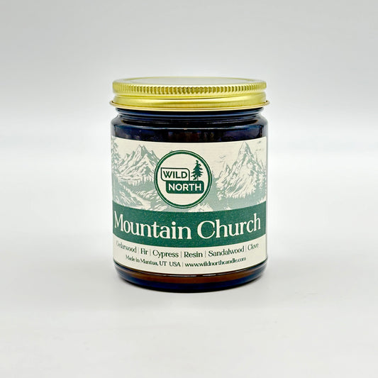 Mountain Church Soy Blend Wax Candle