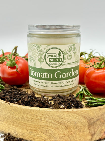 Tomato Garden Soy Blend Wax Candle