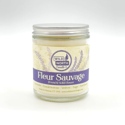 Fleur Sauvage Soy Blend Wax Candle