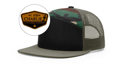 Richardson™ 168 Leather Patch Trucker Hat