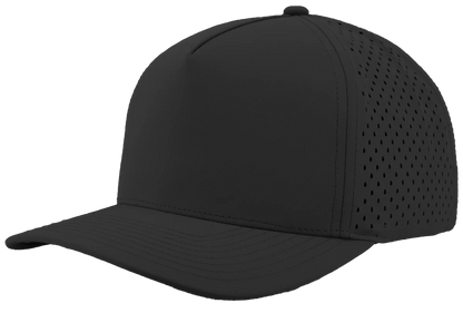 Zapped Blackhawk Leather Patch Trucker Hat