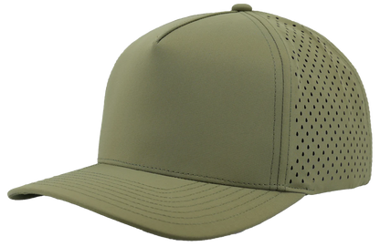 Zapped Blackhawk Leather Patch Trucker Hat