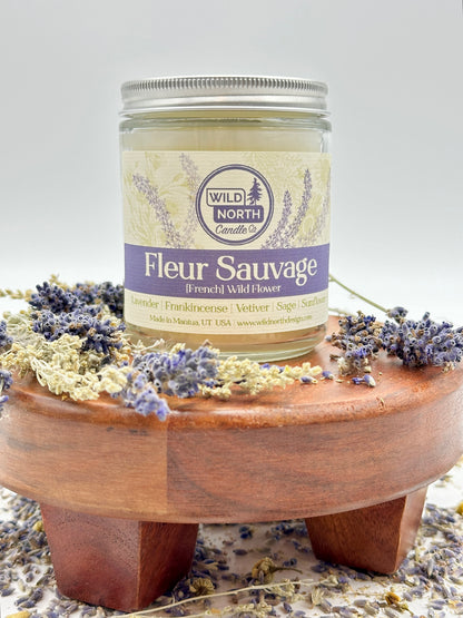 Fleur Sauvage Soy Blend Wax Candle