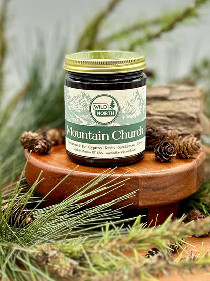 Mountain Church Soy Blend Wax Candle