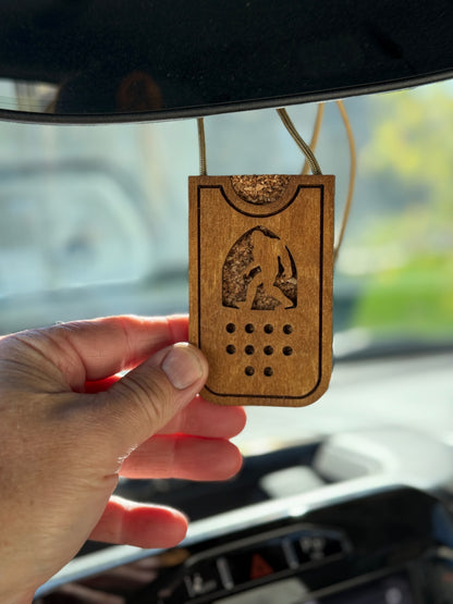 Air Freshener (Bigfoot brown-stain)