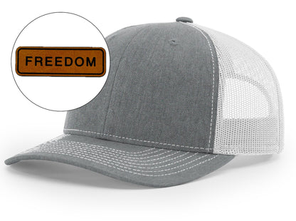 Richardson™ 112 Leather Patch Trucker Hat