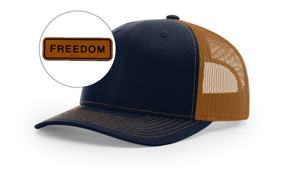 Richardson™ 112 Leather Patch Trucker Hat