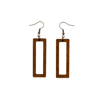 Medium Rectangle earrings