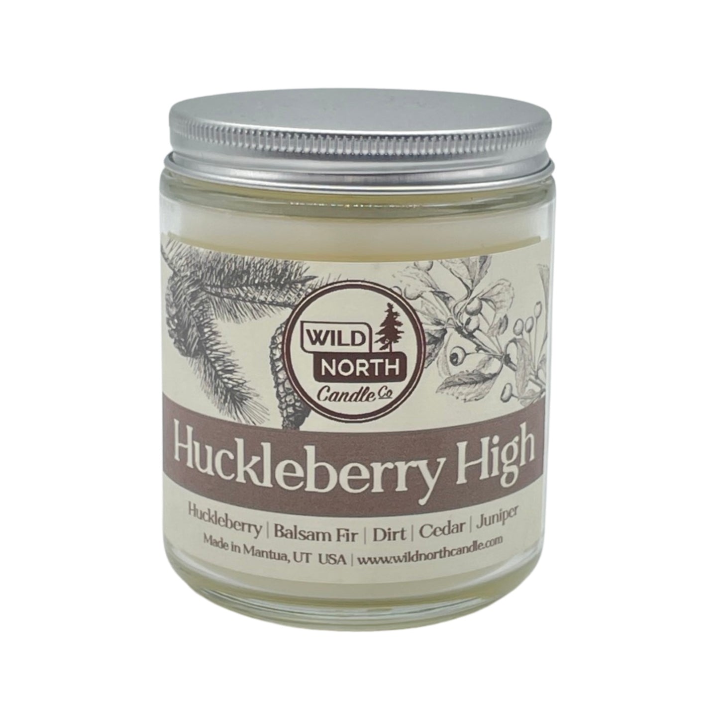Huckleberry High Soy Blend Wax Candle
