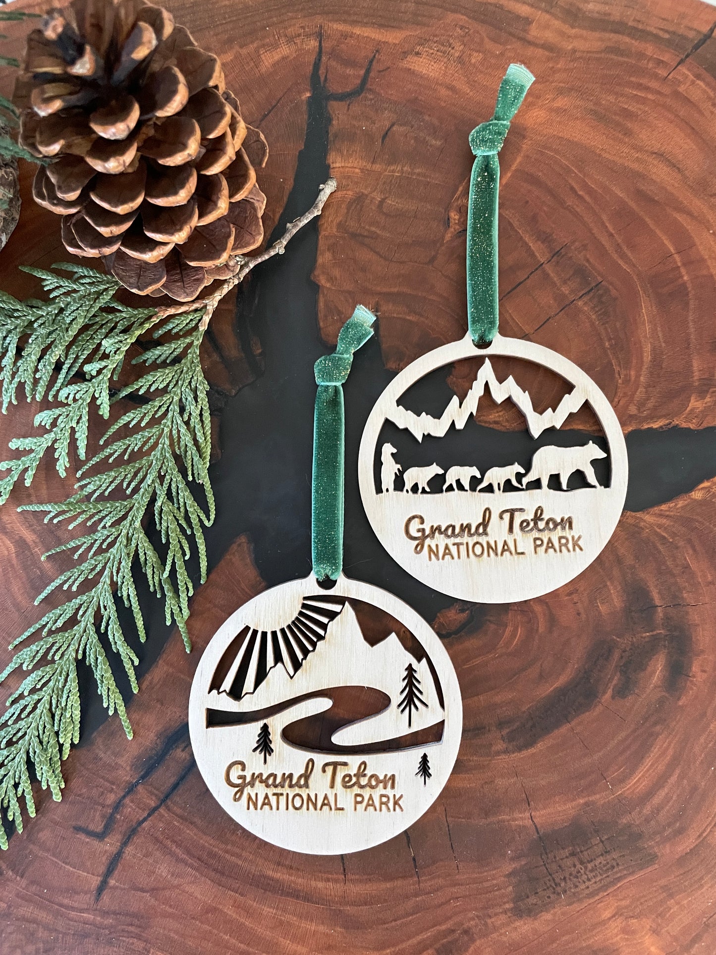 Grand Teton National Park Christmas ornament