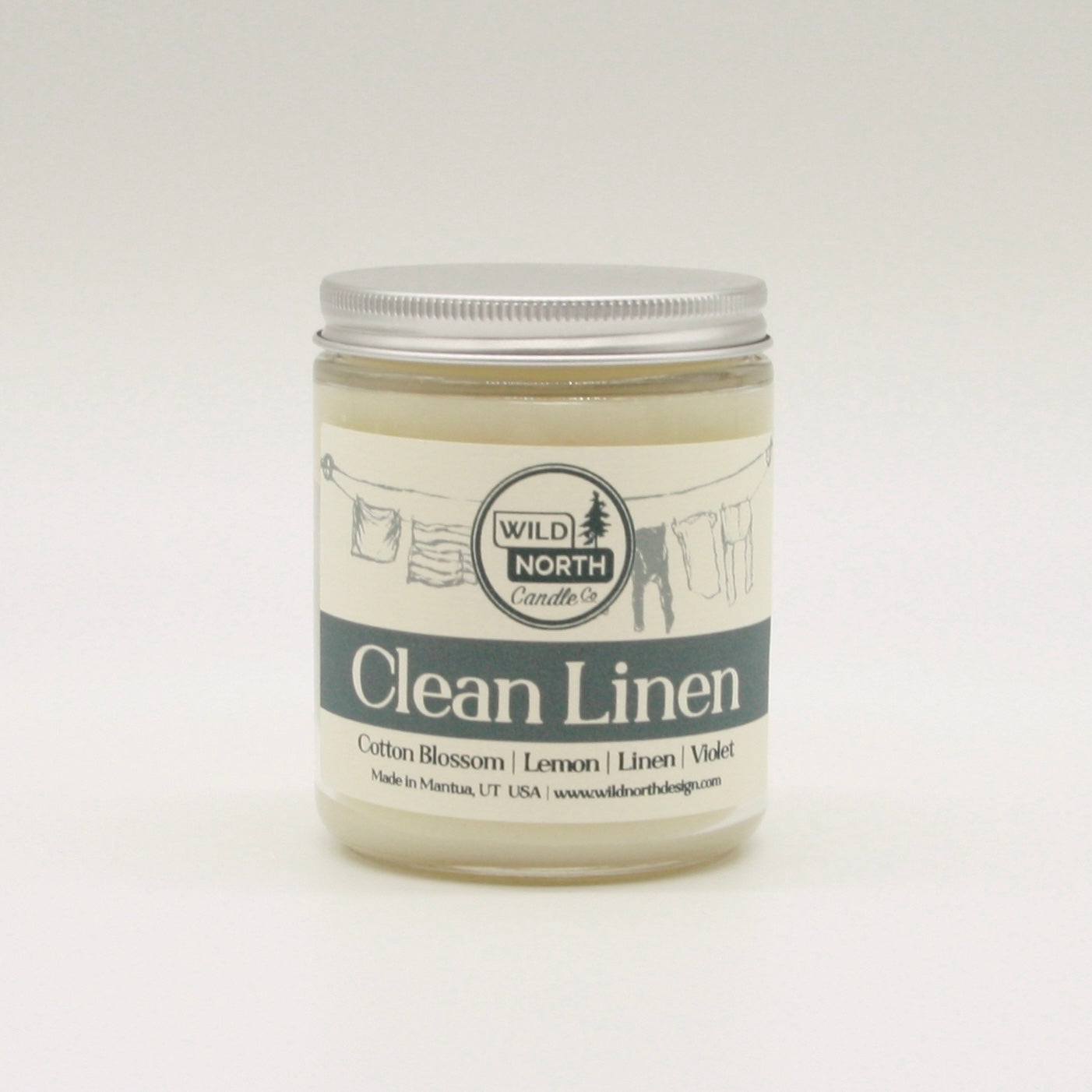 Clean Linen Soy Blend Wax Candle