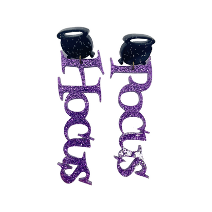 Hocus Pocus Halloween earrings