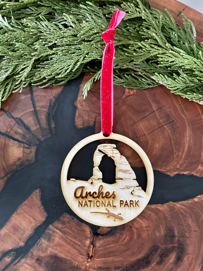 Arches National Park Christmas ornament