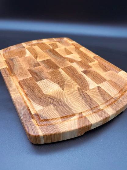 End Grain Hickory Cutting Board LP