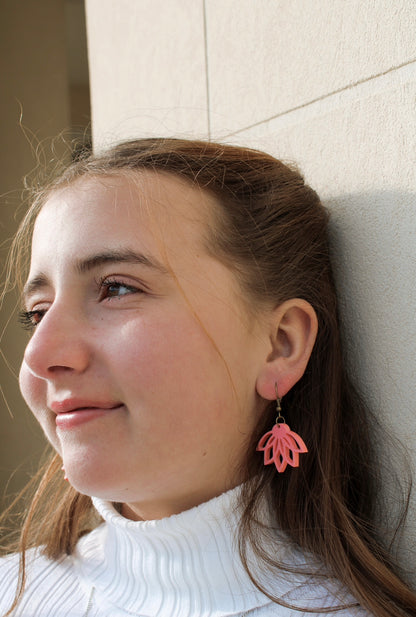 Desert Lily (pink) Earrings