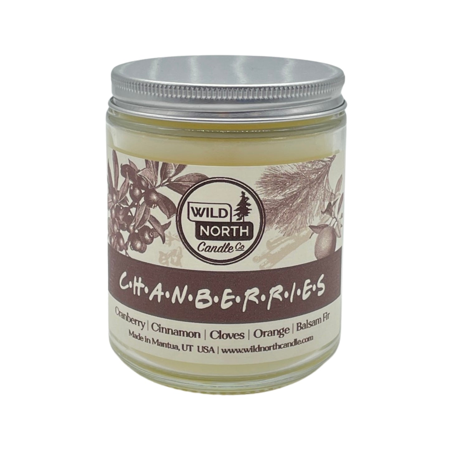 Chanberries Soy Blend Wax Candle